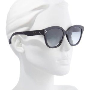 CELINE 55mm Gradient Round Sunglasses